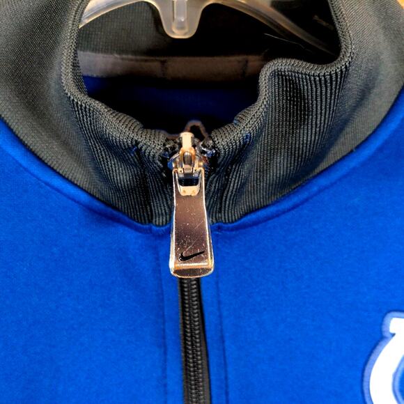 Indianapolis Colts Nike NFL OnField Apparel Dri Fit Activewear Jacket Size M - Picture 6 of 6